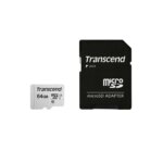 TRANSCEND 300S 64GB MICRO SD UHS-I U1 CLASS 10 READ 95 MB/S WRITE 45MB/S WITH SD ADAPTOR -TLC - Image 3