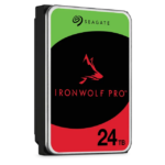 Seagate Ironwolf Pro ST24000NT002 24TB 3.5'' HDD NAS Drives 7200 RPM; SATA 6GB/s Interface; 256MB Cache;550TB/Year; Unlimited Ba