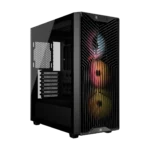 CORSAIR 3200D RS ARGB Mid-Tower PC Case, Smoke