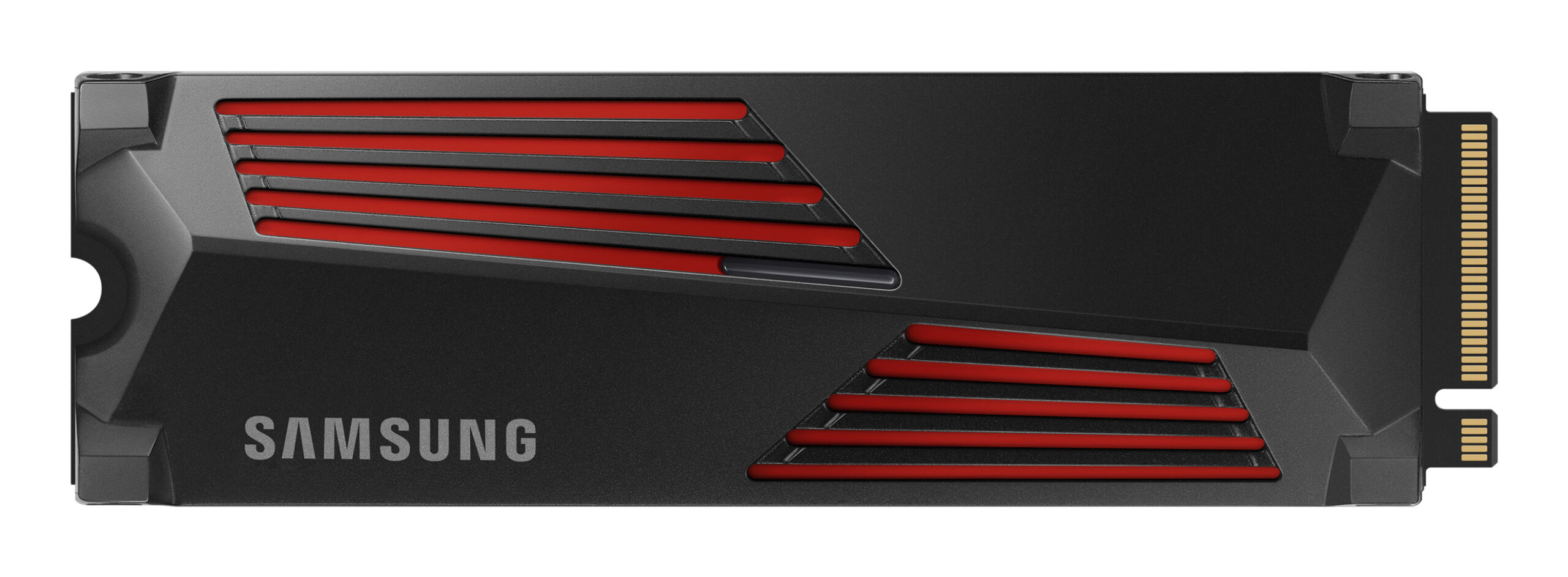 SAMSUNG MZ-V9P2T0CW 990 PRO 2 TB NVMe SSD W/Heatsink – Read Speed up to 7450 MB/s, Write Speed to up 6900 MB/s, Random Read up to 1400000 IOPS, Random Write up to 1550000 IOPS;PCIe 4.0 x4, NVMe 2.0; V-Nand 3bit MLC; In-house controller; 2GB Low Power DDR4, 1200TBW SAMSUNG MZ-V9P2T0CW 990 PRO 2 TB NVMe SSD W/Heatsink - Read Speed up to 7450 MB/s, Write Speed to up 6900 MB/s, Random Read up to 1400000 IOPS, Random Write up to 1550000 IOPS;PCIe 4.0 x4, NVMe 2.0; V-Nand 3bit MLC; In-house controller; 2GB Low Power DDR4, 1200TBW - Image 1