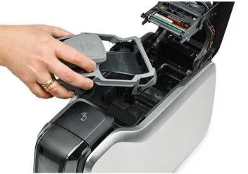 62344814_5177032000 Printer ZC300; Single Sided; UK/EU Cord; USB & Ethernet; Windows Driver; CardStudio 2.0 (Standard) application; 200 PVC cards; Y - Image 1