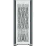 Corsair 7000D AIRFLOW Full-Tower ATX PC Case 10x 2.5" Drive Bays, 6x 3.5" Drive Bays Fan layout: Front 3x 120mm, 3x 140mm, Top 3x 120mm ,3x 140mm, Side 4x 120mm, Rear 1x 120mm, 1x 140mm 4x USB 3.0, 1x USB 3.1 Type-C Colour: White Mini-ITX, Micro-ATX, ATX, E-ATX - Image 15