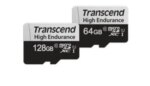 TRANSCEND 350V 64GB HIGH ENDURANCE MICRO SD UHS-I U1 CLASS10 - READ 100 MB/S - WRITE 45MB/S - WITH SD ADPTOR