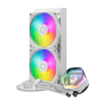 Cooler Master MasterLiquid 240 ATMOS White AIO Liquid Cooler White;Intel® LGA 1851 /1700 /1200 /1151 /1150 /1155 / 1156 AM4; AM5 - Image 2