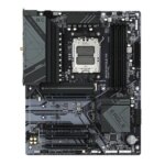 GIGABYTE B650E Eagle ax - AMD B650 Chipset: Socket AM5, Support AMD Ryzen™ 7000 Series Processors Memory : 4x DDR5 DIMM Slots (192GB Max / 7600MHz) Expansion Slots : 1x PCI-Express 4.0 (x16 Speed), 3x PCI-Express 3.0 (x1 Speed), The PCIEX16 slot can only support a graphics card or an NVMe SSD. If only one graphics card is to be installed, be sure to install it in the PCIEX16 slot Storage and USB : 4x SATA 3 (6 Gb/s), 3x M.2 Socket 3 Connector, Supports RAID 0,1,10, 1x USB Type C (Back), 4x USB 3.2 Ports (2x Back, 2x Cable), 8x USB2.0 Ports (2X Back, 6x Cable) Misc. : 7.1 Channel High Definition Audio, Realtek® GbE LAN chip (1 Gbps/100 Mbps/10 Mbps), Realtek® Wi-Fi 6E RTL8852CE, BLUETOOTH 5.3 Rear IO Panel Display Ports Available: 1x HDMI, 1x DP - Image 5