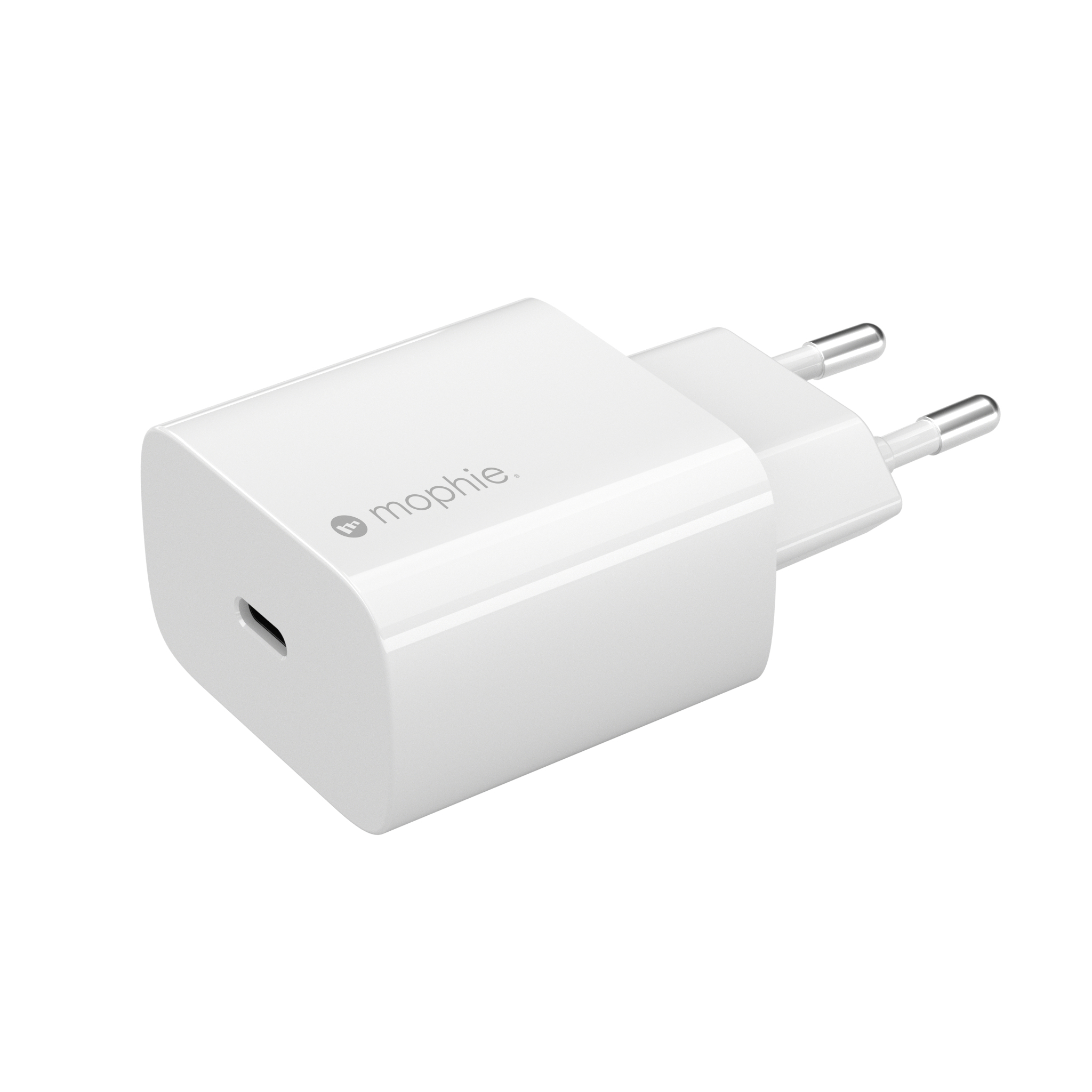 mophie-Wall Adapter-USB-C-30W-GaN-White-EU mophie-Wall Adapter-USB-C-30W-GaN-White-EU - Image 1