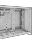 Corsair 2500D AIRFLOW Micro ATX Dual Chamber PC Case 2x 2.5" Drive Bays, 2x 3.5" Drive Bays Fan layout: Front 2x 120mm, 2x 140mm, Top 3x 120mm/2x 140mm, Side 2x 120mm, Rear 1x 120mm, Bottom 3x 120mm; 2x 140mm 2x USB 3.2 Gen1 Type-A, 1x USB 3.2 Gen2 Type-C Colour: White Mini-ITX, Micro-ATX - Image 10