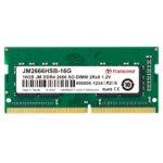 TRANSCEND 16GB JET MEMORY DDR4 2666MHZ NOTEBOOK SO-DIMM 2RX8 1GX8 CL19 - Image 2