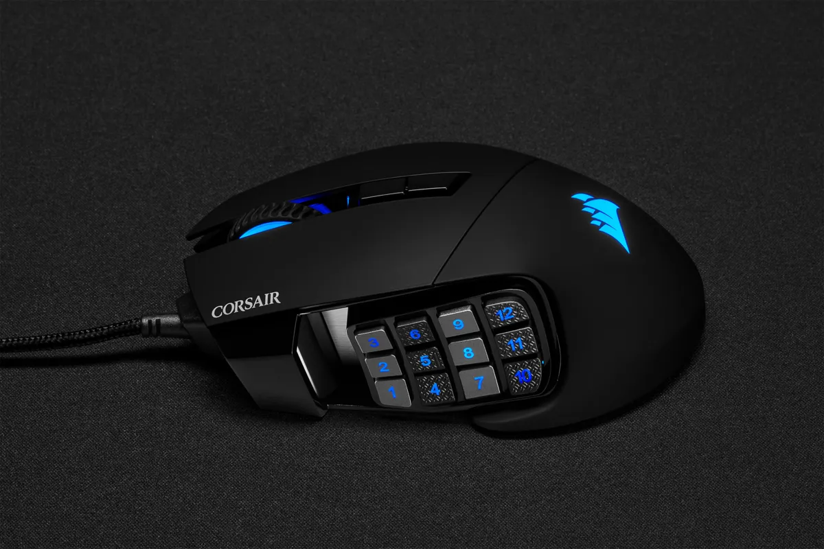 Corsair SCIMITAR ELITE RGB Gaming Mouse 18 000 DPI Black
