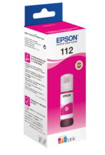 Epson 112 EcoTank Pigment Magenta ink bottle (70 ml). 6000 pages @ 5% coverage - Image 2