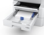 Epson WorkForce Pro WF-C878RDWF Colour A3 MFP; 35ppm Mono 35ppm Colour (ISO 25ppm Mono, 24ppm Colour) A3 Print Scan copy Fax USB/USBHost Auto Duplex Wi-Fi/Wi-FiDirect Ethernet. First Page Out: Mono 6 seconds Colour 6.5 seconds, Max Printing Volume 75k p/M, Recommended Printing Volume 10k p/M, Compatible Paper Weight 64 g/m² - 300 g/m², Max Paper Input 1835 DOES NOT USE XXL INKS. Warranty 1 year on-site Consumables: C13T05A100 XL Black, C13T05A200 XL Cyan, C13T05A300 XL Magenta, C13T05A400 XL Yellow, C13T671400 Maintenance Box - NO INKS INCLUDED - Image 6