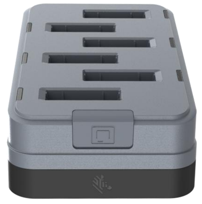 Zebra WS101 6-Slot Spare Battery Charger; Allows Charging of 6 Spare Batteries. Country Specific Power Supply (PWR-WUA5V45W1xx) Zebra WS101 6-Slot Spare Battery Charger; Allows Charging of 6 Spare Batteries. Country Specific Power Supply (PWR-WUA5V45W1xx) - Image 1