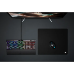 Corsair MM200 PRO Premium Spill-Proof Cloth Gaming Mouse Pad – Heavy XL; Black - 450mm x 400mm x 6mm. - Image 3