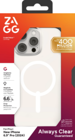 ZAGG Cases PH CrystlPal Lite Snap Apple iP16 Pro Max Clear