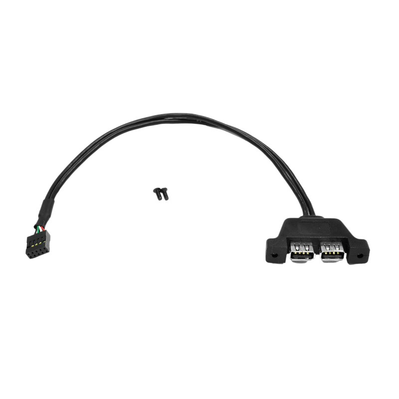 90-BXG2T0-A0XCR2W_wr_01 ASRock DESKMINI 2 x USB 2.0 Interface Adapter Cable - Image 1