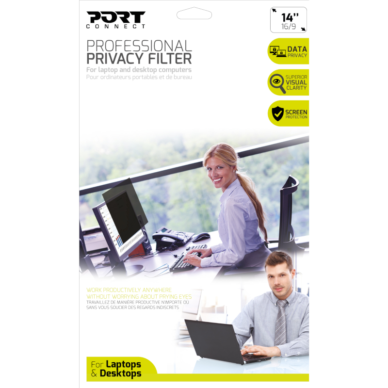 900003_wr_01 Port Connect 2D Professional Privacy Filter 14" - Image 1