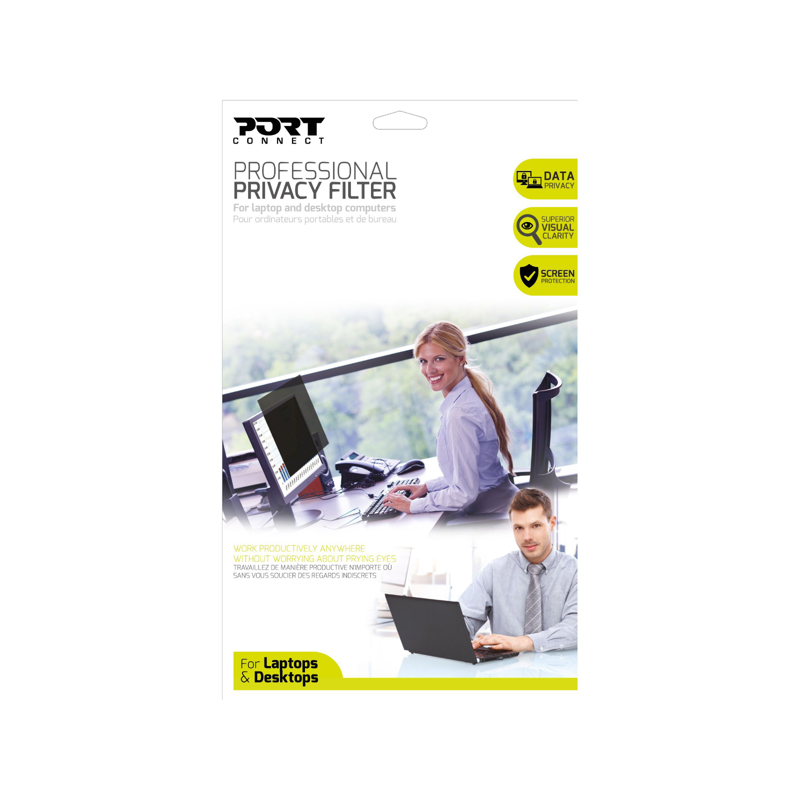 900005 Port Connect 2D Professional Privacy Filter 15.6" - Image 1
