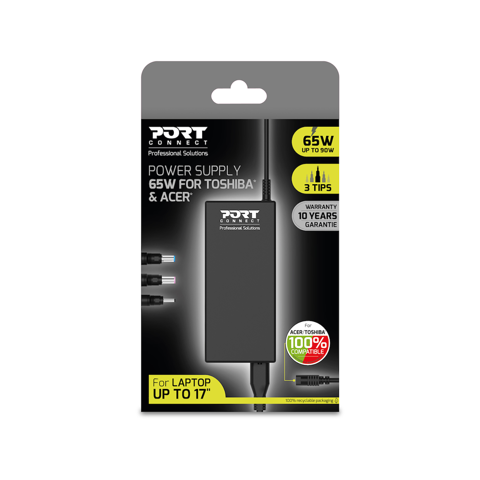 900093_ACTO_1_c203 Port 65W Acer & Toshiba AC Adapter - Image 1
