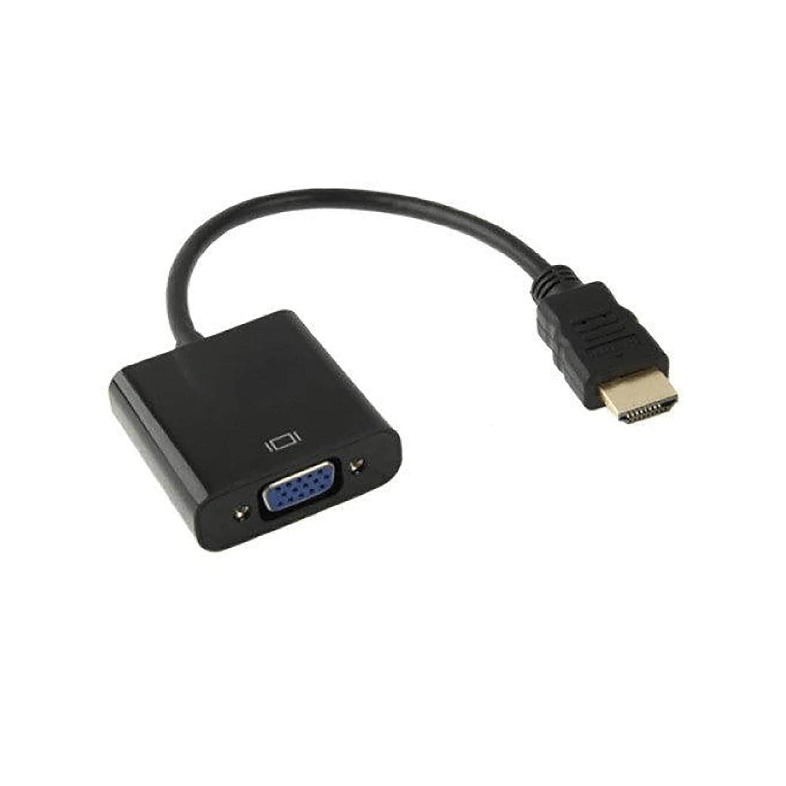 900137_8dd9 Port HDMI to VGA 20cm Port Adapter - Image 1