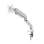 Port Monitor Arm Single Up to 32" WHT