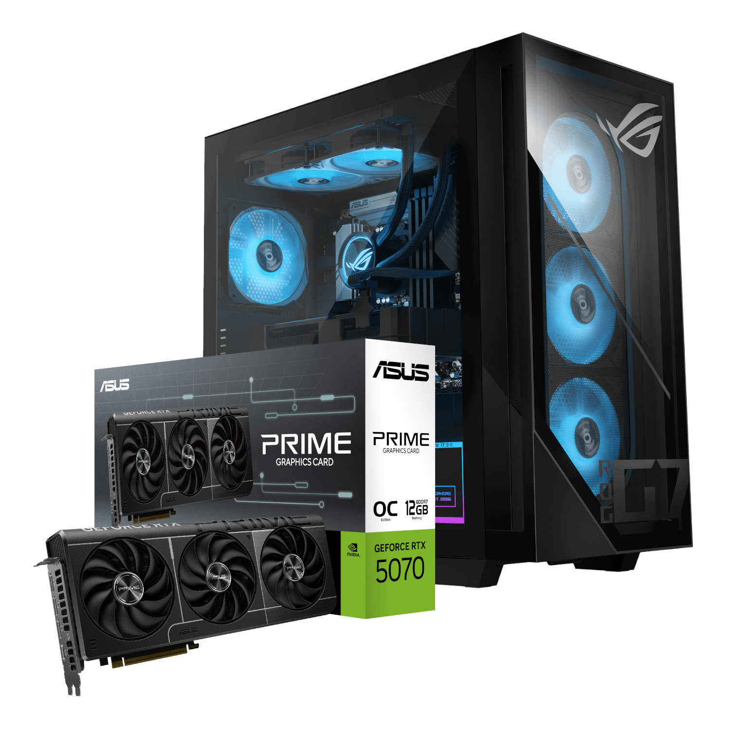 90PF0561-M02JV0-PRTX5070_Asus-ROG-G700-Intel-Core-Ultra-5-Windows-11-Home-PC-RTX-5070-PRIME-16GB-DDR5-1TB-NVMe-–-Black_wr_01a ASUS ROG G700 (2025) | Intel® Core™ Ultra 5 | 16GB DDR5 U-DIMM | 1TB M.2 2280 NVMe™ PCIe® 4.0 SSD | ASUS GF RTX 5070 Prime Graphics | Windows 11 Home PC - Image 1