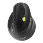 Port Mouse Ergo Rechargable BT & RF Right Black 2 Year Warranty