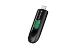 TRANSCEND 64GB JF790 USB C (5Gpbs) CAPLESS FLASH DRIVE - BLACK AND GREEN - Image 3