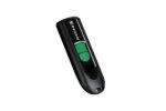 TRANSCEND 64GB JF790 USB C (5Gpbs) CAPLESS FLASH DRIVE - BLACK AND GREEN - Image 4