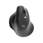 Port Mouse Ergo Soft Rechargable BT & RF Black 3 Year Warranty