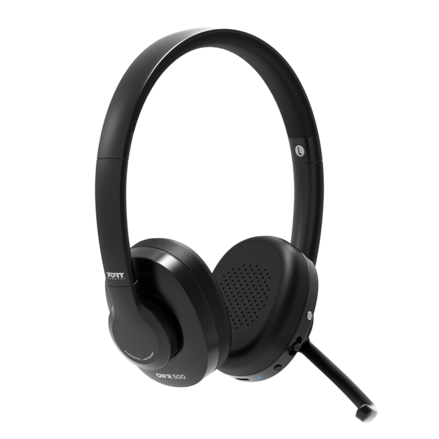 912002_PORT-CONNECT-BINAURAL-HEADSET-BT_wr_06 Port Headset R500 NC BIN BT CVC Mic 2 Year Warranty - Image 1
