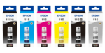 Epson 115 EcoTank Pigment Black ink bottle (70 ml). 6200 pages @ 5% coverage - Image 2