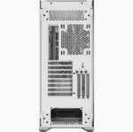 Corsair 7000D AIRFLOW Full-Tower ATX PC Case 10x 2.5" Drive Bays, 6x 3.5" Drive Bays Fan layout: Front 3x 120mm, 3x 140mm, Top 3x 120mm ,3x 140mm, Side 4x 120mm, Rear 1x 120mm, 1x 140mm 4x USB 3.0, 1x USB 3.1 Type-C Colour: White Mini-ITX, Micro-ATX, ATX, E-ATX - Image 22
