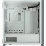 Corsair 7000D AIRFLOW Full-Tower ATX PC Case 10x 2.5" Drive Bays, 6x 3.5" Drive Bays Fan layout: Front 3x 120mm, 3x 140mm, Top 3x 120mm ,3x 140mm, Side 4x 120mm, Rear 1x 120mm, 1x 140mm 4x USB 3.0, 1x USB 3.1 Type-C Colour: White Mini-ITX, Micro-ATX, ATX, E-ATX - Image 11
