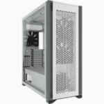 Corsair 7000D AIRFLOW Full-Tower ATX PC Case 10x 2.5" Drive Bays, 6x 3.5" Drive Bays Fan layout: Front 3x 120mm, 3x 140mm, Top 3x 120mm ,3x 140mm, Side 4x 120mm, Rear 1x 120mm, 1x 140mm 4x USB 3.0, 1x USB 3.1 Type-C Colour: White Mini-ITX, Micro-ATX, ATX, E-ATX