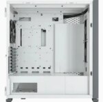 Corsair 7000D AIRFLOW Full-Tower ATX PC Case 10x 2.5" Drive Bays, 6x 3.5" Drive Bays Fan layout: Front 3x 120mm, 3x 140mm, Top 3x 120mm ,3x 140mm, Side 4x 120mm, Rear 1x 120mm, 1x 140mm 4x USB 3.0, 1x USB 3.1 Type-C Colour: White Mini-ITX, Micro-ATX, ATX, E-ATX - Image 10