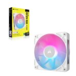 Corsair RX120 120mm iCUE LINK ARGB Case Fan Single Pack White - Image 4