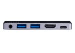 ATEN Dock; USB-C 5-in-1 Travel Dock with Power Pass-Through - 1 x audio port; 2 x USB Type-A ports; 1 x HDMI; 1 x USB-C - Image 7