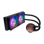 Cooler Master MasterLiquid PL240 Flux White Edition -supports LGA 1700;1150;1151;1155; 1156; 1366;2011.2066; AMD AM4; AM3;TR4 - Image 2