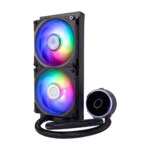Cooler Master MasterLiquid PL240 Flux White Edition -supports LGA 1700;1150;1151;1155; 1156; 1366;2011.2066; AMD AM4; AM3;TR4