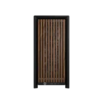 Corsair FRAME 4000D RS Wood Modular High Airflow Mid-Tower PC Case, 4x 2.5" Drive Bays, 2x 3.5" Drive Bays Fan layout: Front 3x 120mm/2x 140mm/2x 200mm, Top 3x 120mm/2x 140mm, Rear 1x 120mm/140mm, Side 3x 120mm, 2x 140mm, PSU Shroud: 2x 120mm. 3x RS Fans Included 2x USB 3.2 Gen1 Type-A, 1x USB 3.2 Gen2 Type-C Colour: Black & Walnut Mini-ITX, Micro-ATX, ATX, EATX - Image 8