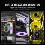 Corsair RX120 120mm iCUE LINK ARGB Case Fan Triple Pack Black - Image 13