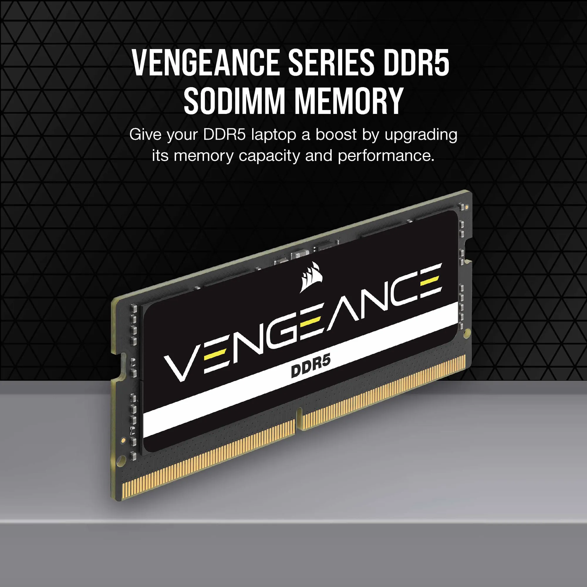 Corsair Vengeance® Series 16GB (1x16GB) DDR5 SODIMM 5600 CL48-48-48-90 1.1V