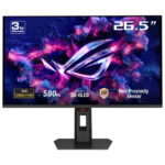ASUS ROG Strix OLED XG27AQDPG gaming monitor ? 27-inch (26.5-inch viewable) QHD QD-OLED panel; 500Hz; 0.03ms (GTG); OLED Anti-Fl