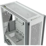 Corsair 7000D AIRFLOW Full-Tower ATX PC Case 10x 2.5" Drive Bays, 6x 3.5" Drive Bays Fan layout: Front 3x 120mm, 3x 140mm, Top 3x 120mm ,3x 140mm, Side 4x 120mm, Rear 1x 120mm, 1x 140mm 4x USB 3.0, 1x USB 3.1 Type-C Colour: White Mini-ITX, Micro-ATX, ATX, E-ATX - Image 5
