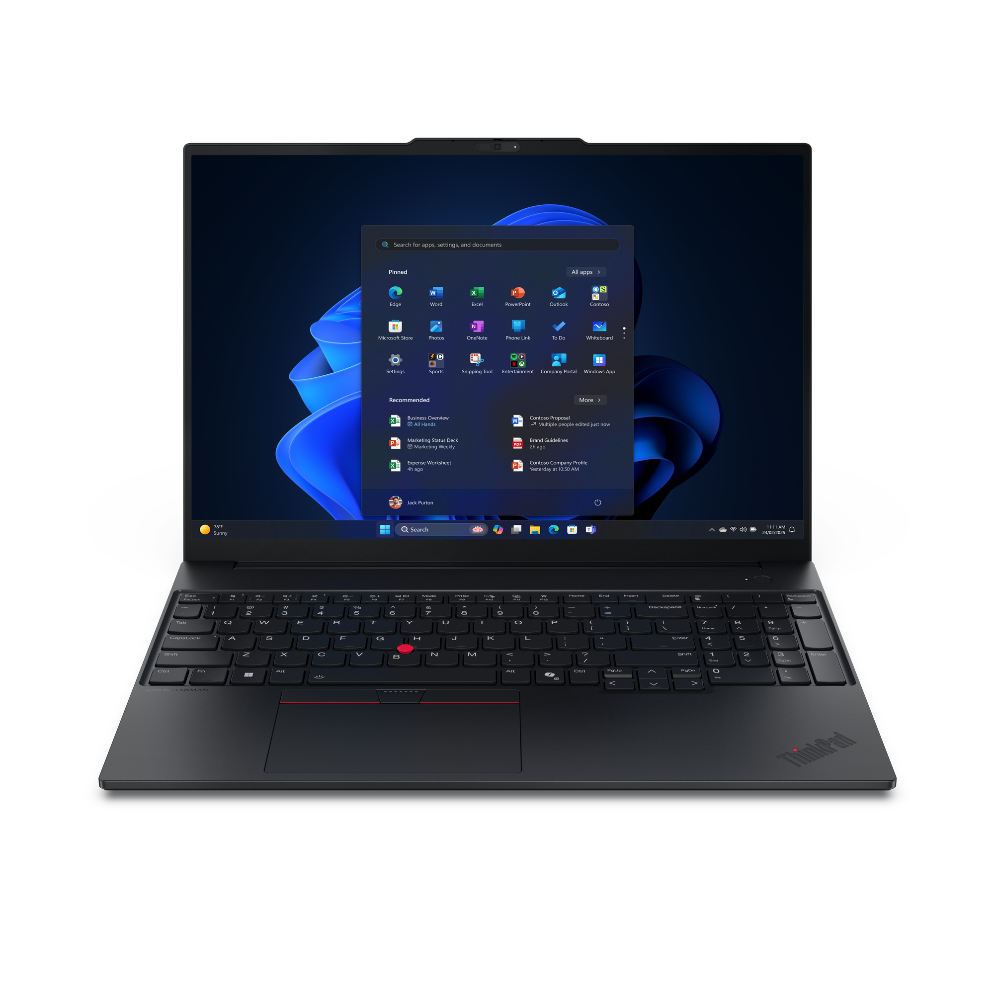 LENOVO ThinkPad E16 Gen 3 |Ultra 7-256V|BLACK|16” WUXGA|16GB DDR5 OB|1TB PCIe SSD|3yr OSS|WIN11 Pro LENOVO ThinkPad E16 Gen 3 |Ultra 7-256V|BLACK|16'' WUXGA|16GB DDR5 OB|1TB PCIe SSD|3yr OSS|WIN11 Pro - Image 1