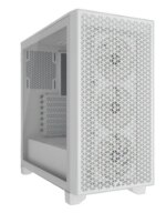 Corsair 3000D RGB AIRFLOW Mid-Tower PC Case 2x 2.5" Drive Bays, 2x 3.5" Drive Bays Fan layout: Front 3x 120mm/2x 140mm, Top 3x 120mm/2x 140mm, Rear 1x 120mm - 3x AR120 RGB Included 2x USB 3.0 Colour: White Mini-ITX, Micro-ATX, ATX