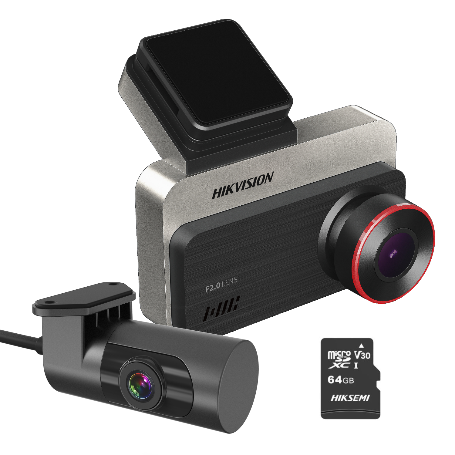 AE-DC2328-C200S-64GB_Hikvision-C200S-Dashcam-with-64GB-Micro-SD_wr_01a Hikvision C200S Dashcam with 64GB Micro-SD - Image 1