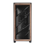 Antec FLUX PRO E-ATX | ATX | Micro-ATX | ITX Full-Tower Gaming Chassis Wood Front Panel- Black - Image 2