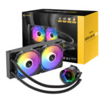 Antec Vortex LUM 240 ARGB CPU Liquid Cooler Black