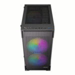Antec VX100M Micro-ATX | ITX ARGB Mini -Tower Gaming Chassis - Black - Image 2